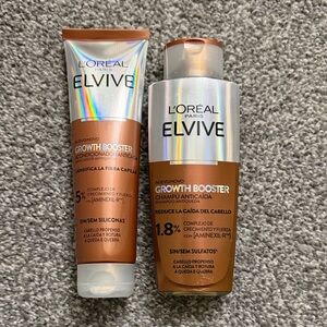L'Oreal Elvive Growth Booster Shampoo and Conditioner